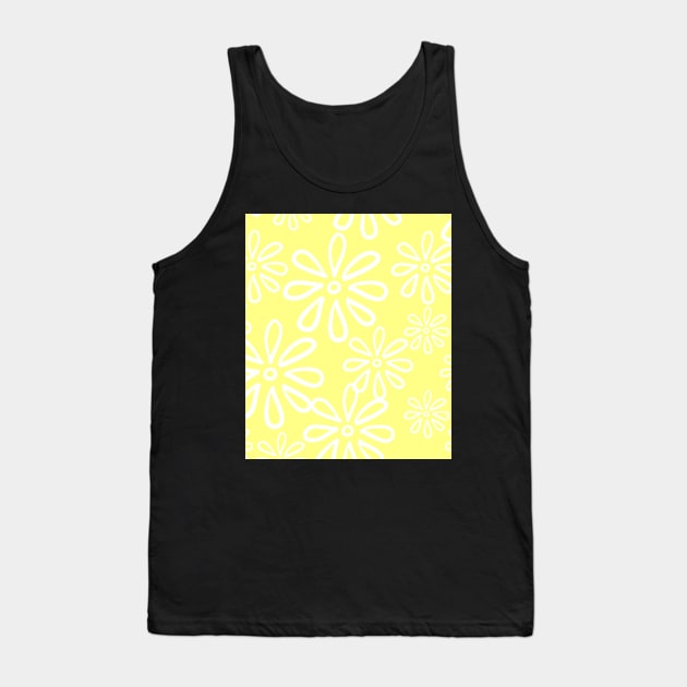 Lemon floral pattern - floral graphic design Tank Top by Kaalpanikaa